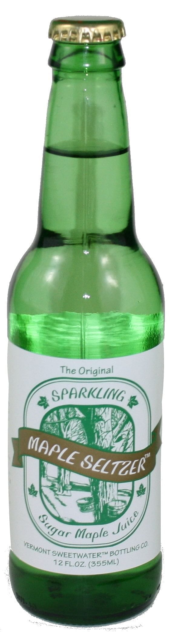Vermont Sweetwater All Natural Glass Bottle Soda (Sparkling Maple Seltzer) - Shelburne Country Store