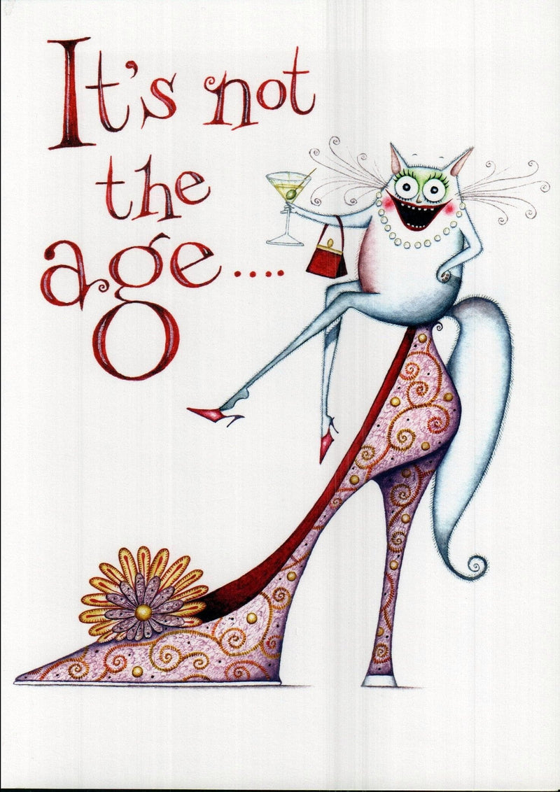 Not The Age Birthday Card - Shelburne Country Store
