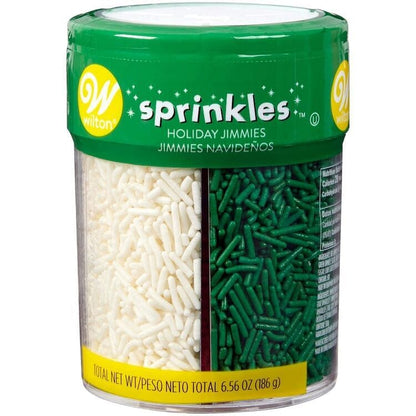 Wilton Holiday Sprinkles - 3 Color Jimmies - Shelburne Country Store