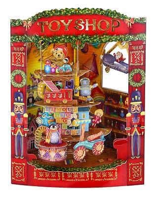 Christmas Toy Shop  Swing Card - Shelburne Country Store