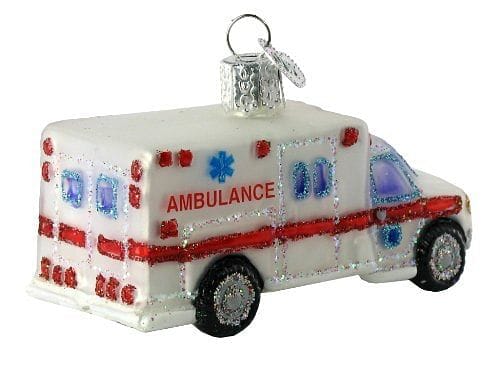 Old World Christmas Ambulance - Shelburne Country Store