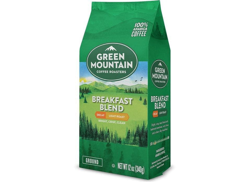 Breakfast Blend Decaf - Ground - 12oz. - Shelburne Country Store