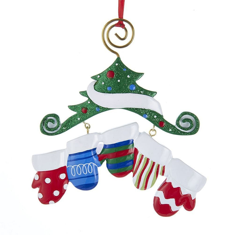 Dangling Mittens Family Ornament- - Shelburne Country Store