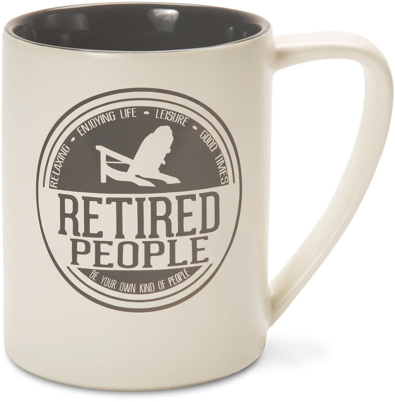 Retired People Mug - Shelburne Country Store