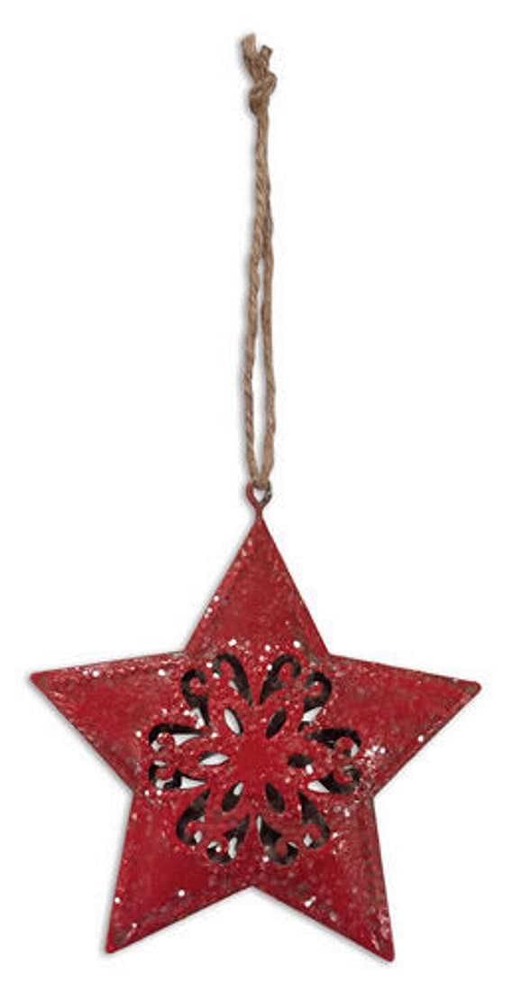 Red Star Ornament - Shelburne Country Store