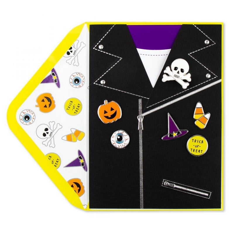 Leather Jacket Halloween Card - Shelburne Country Store