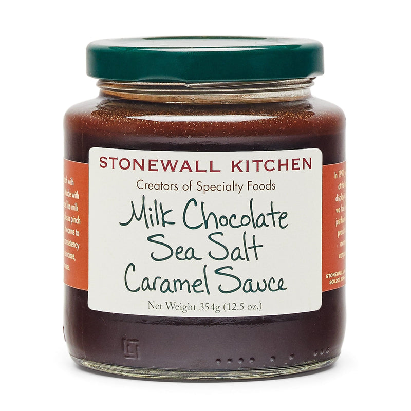 Stonewall Kitchen Milk Chocolate Sea Salt Caramel Sauce 12.5 - Shelburne Country Store