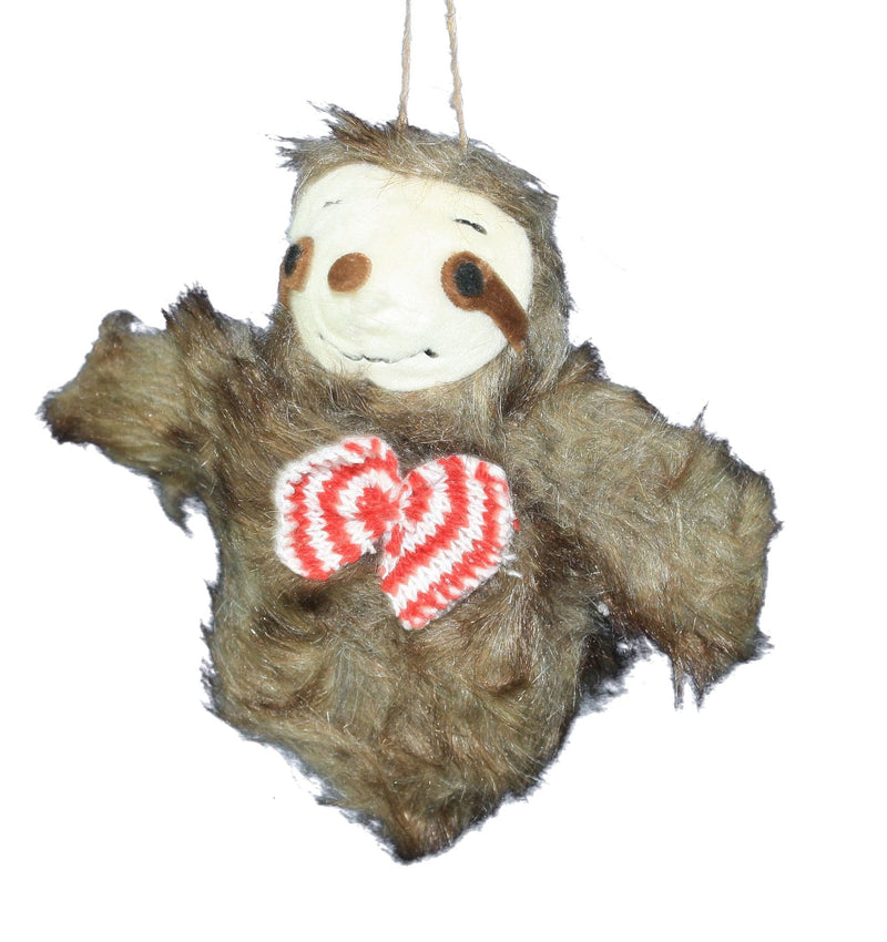 Plush Sloth Ornament -  Boy - Shelburne Country Store