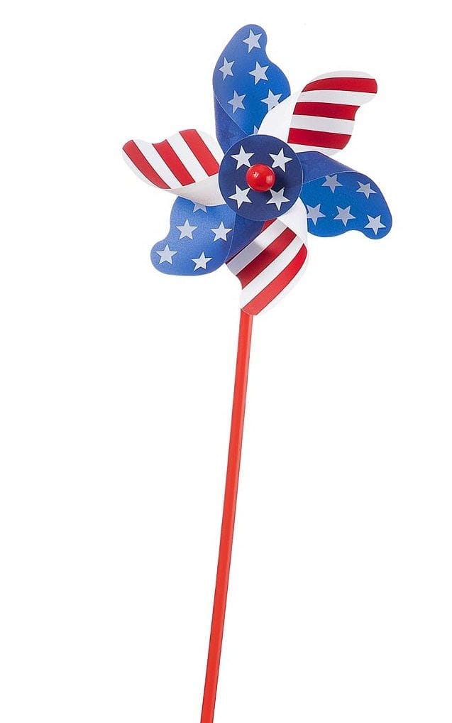 Patriotic Pinwheel: 6.75 x 24.75 inches - - Shelburne Country Store