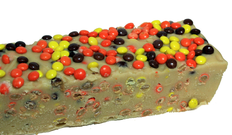 Peanut Butter Reeses Pieces Fudge - - Shelburne Country Store