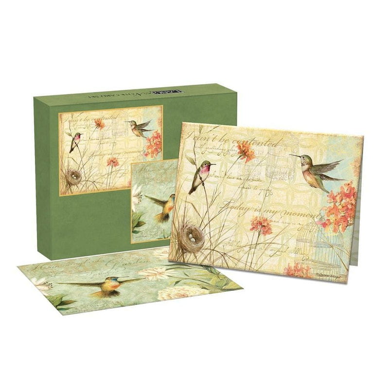 Hummingbirds Notecards - Shelburne Country Store