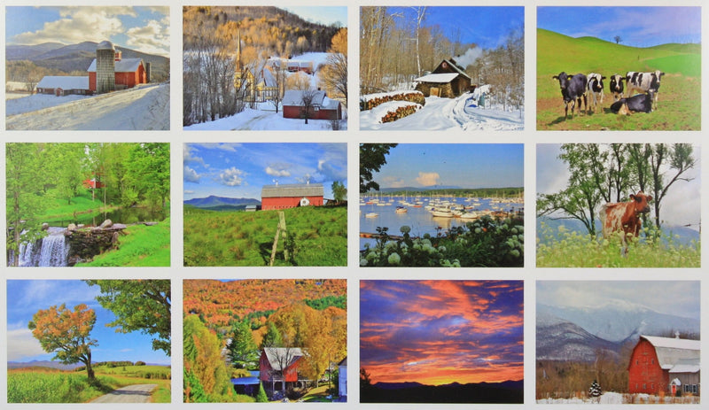 Picturesque Vermont Wall Calendar - Shelburne Country Store