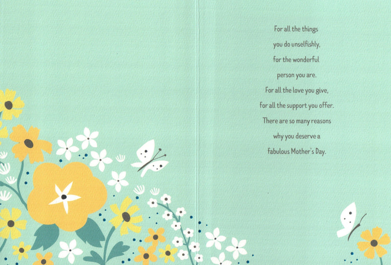 Wildflower Mothers Day Card - Shelburne Country Store