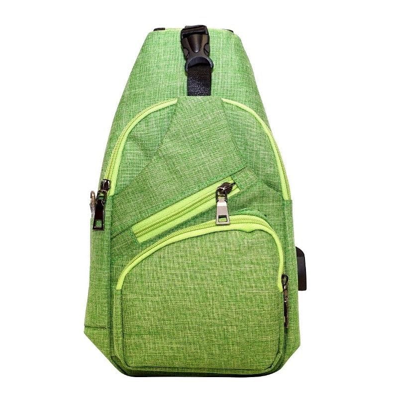 Nu Pouch Anti Theft Day Pack Apple Green - Shelburne Country Store