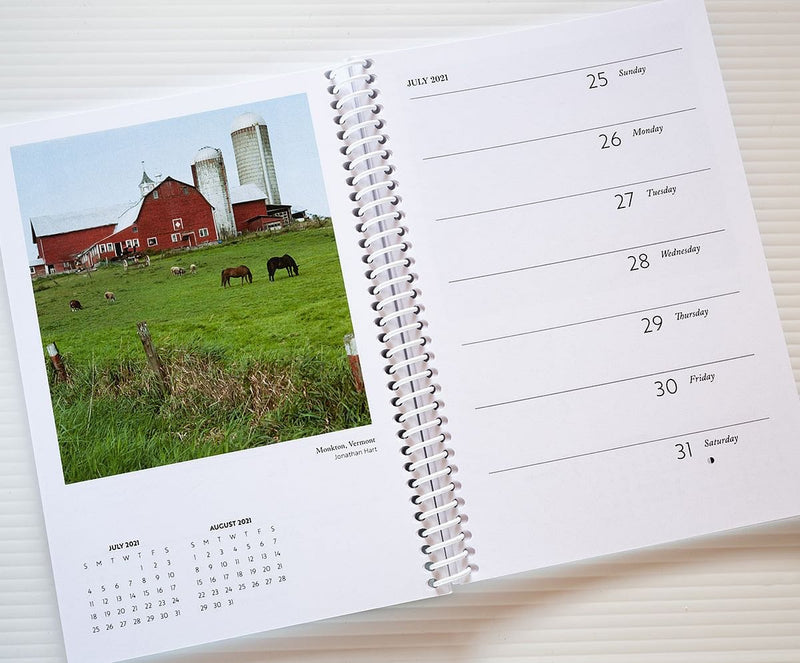 2021 Amazing Vermont Weekly Planner - Shelburne Country Store