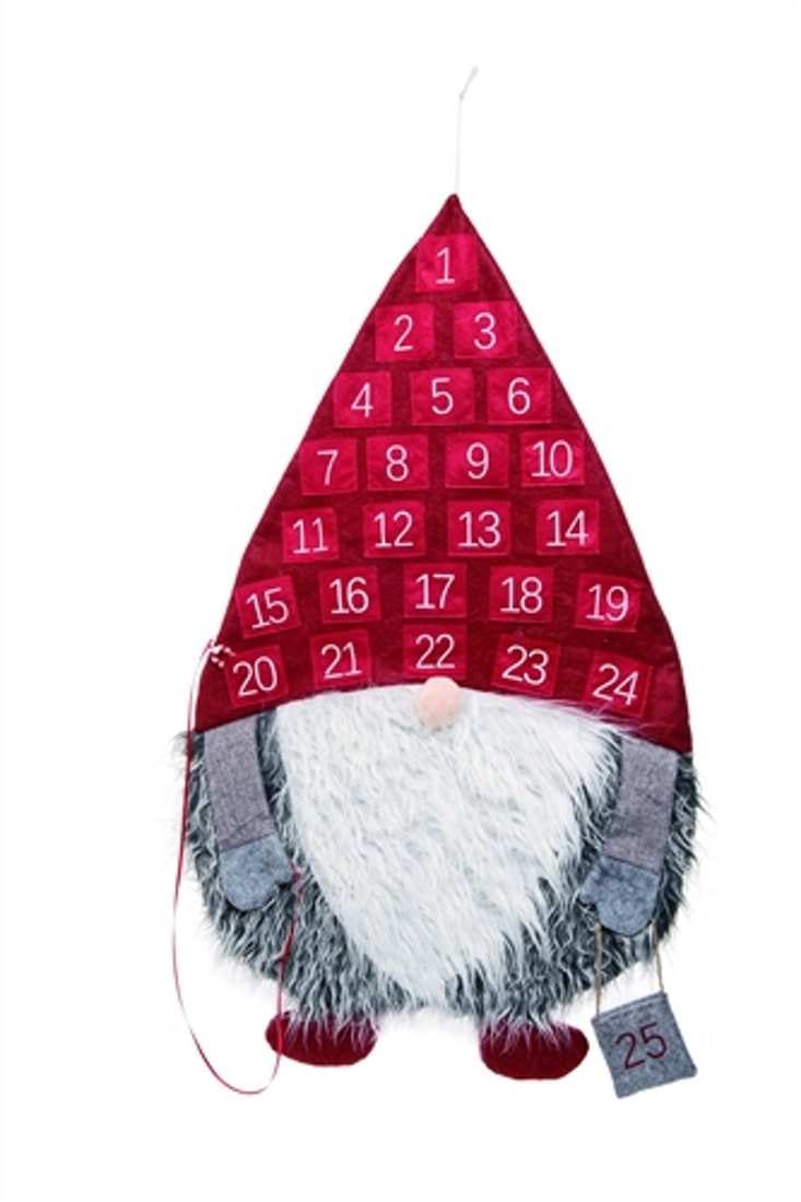 Fabric Gnome Count Down Calendar - Shelburne Country Store