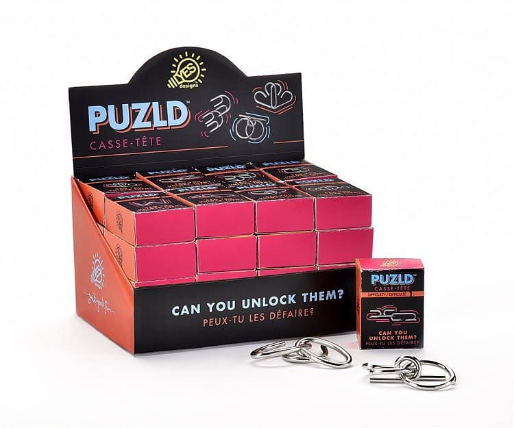 Puzld Steel Wire Puzzle - - Shelburne Country Store