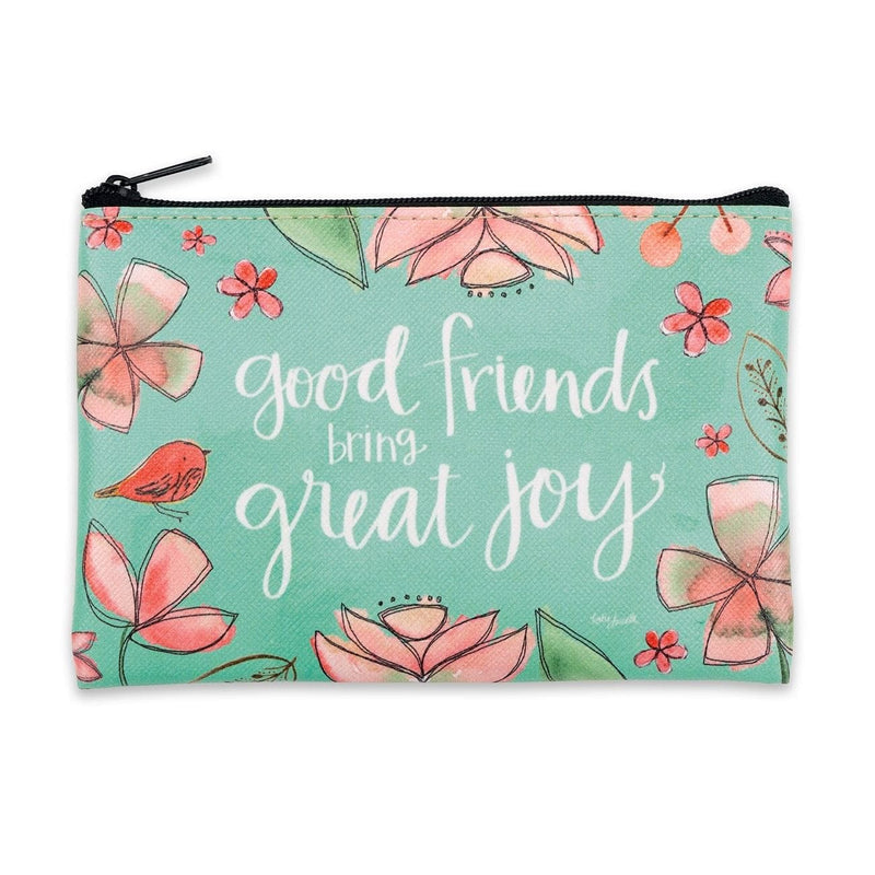 Good Friends Bring Great Joy Coin Purse - Shelburne Country Store
