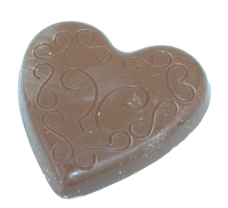 Milk Chocolate Foil Heart - 1 oz - Shelburne Country Store