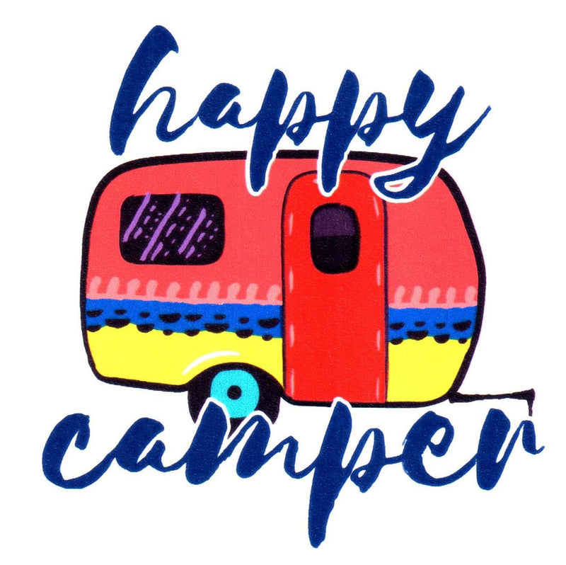 Happy Camper Color Sticker - Shelburne Country Store