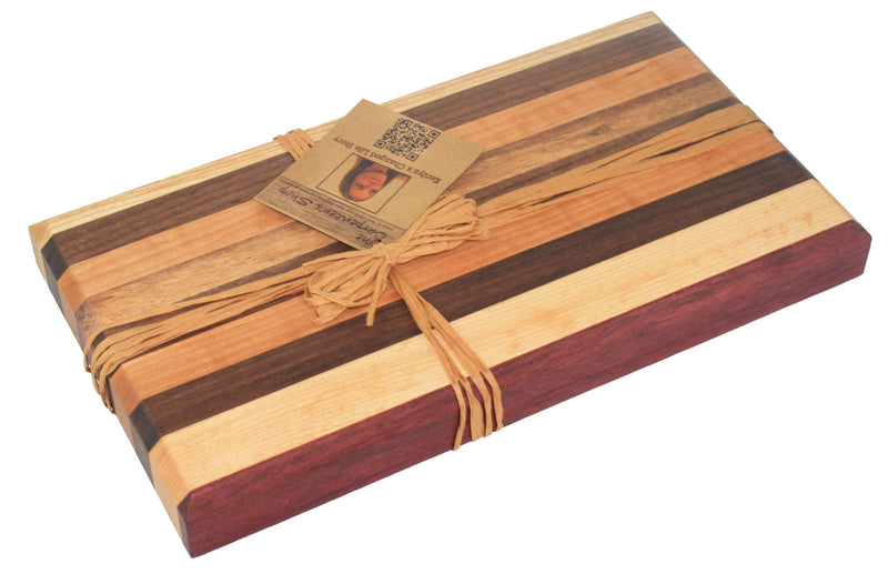Multi-Wood Redeemed Cutting Board - - Shelburne Country Store