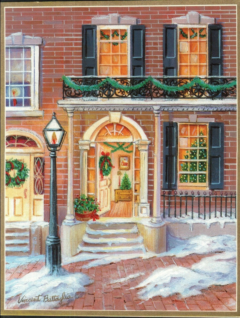 Open Door Christmas Card - Shelburne Country Store