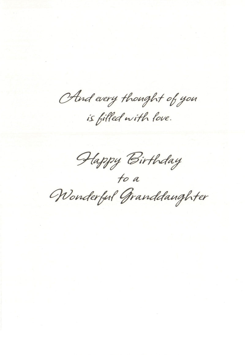 Birthday Card - Granddaughter Bright and Beautiful - Shelburne Country Store