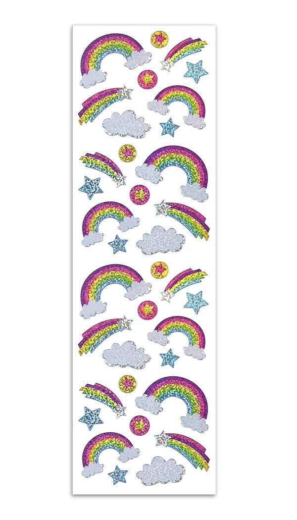 Mrs Grossman's Stickers - Rainbows and Stars - Shelburne Country Store