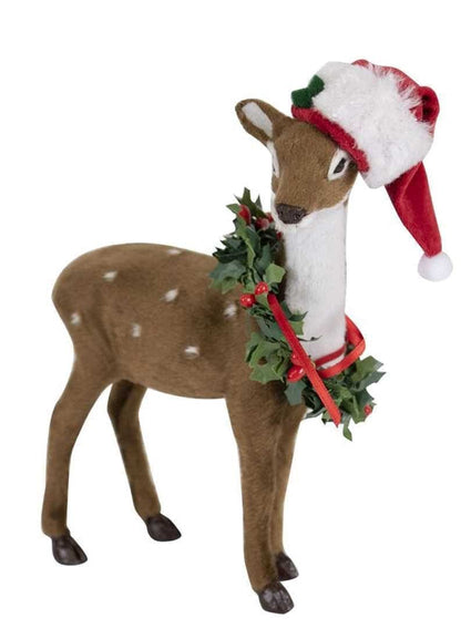 Reindeer With Wreath - Shelburne Country Store