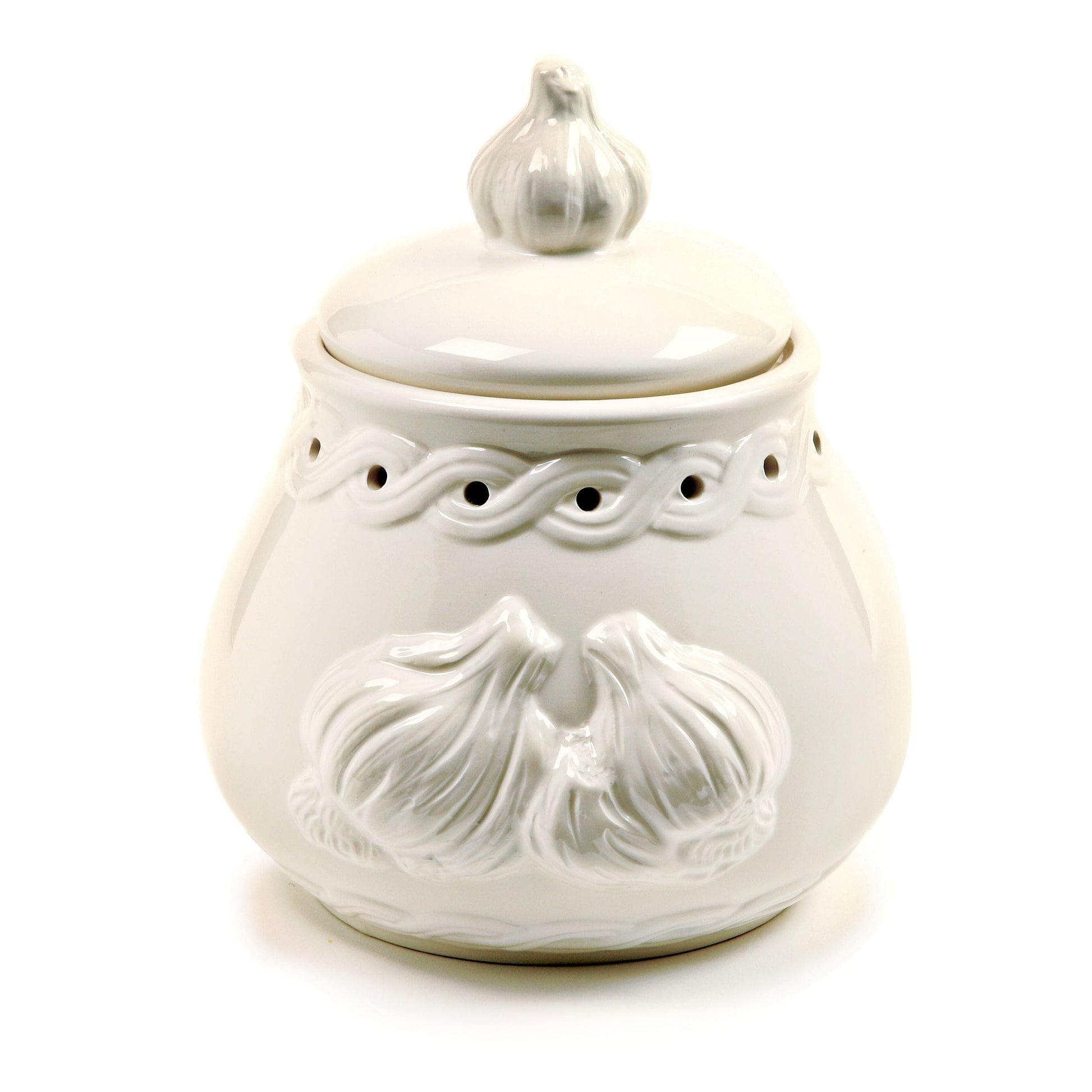 Deluxe Stoneware Garlic Keeper - Shelburne Country Store