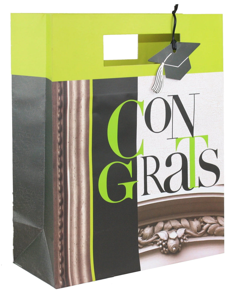 Congratulation Green Large Gift Bag - Shelburne Country Store