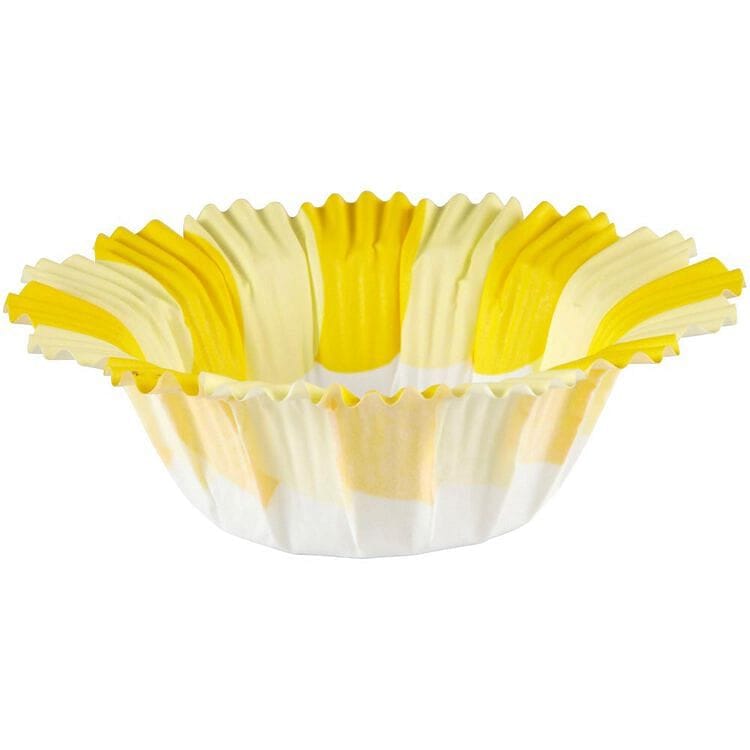 Yellow Flower Silicone Baking Cups - 12 Count - Shelburne Country Store