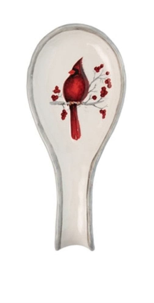 Birch Cardinal Spoon Rest - - Shelburne Country Store