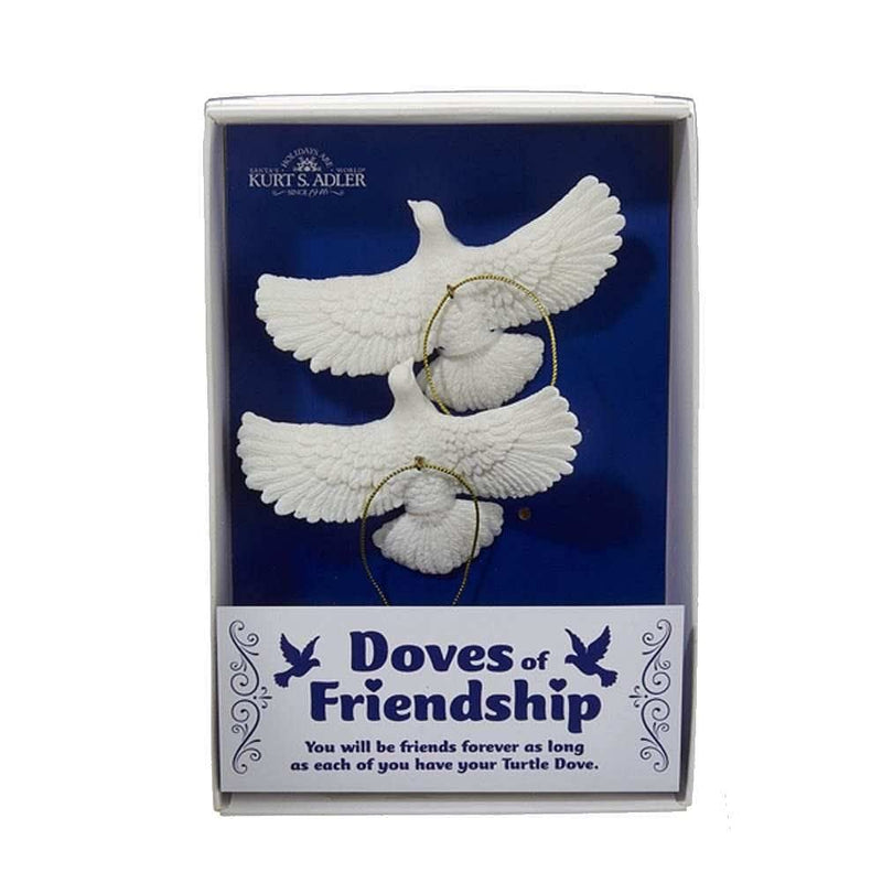 Friendship Dove 2 Piece Ornament - Shelburne Country Store