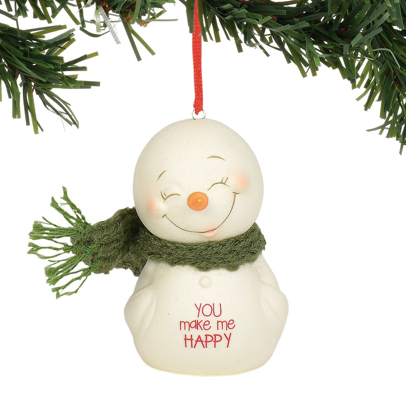 SnowPinions - You Make Me Happy Ornament - Shelburne Country Store
