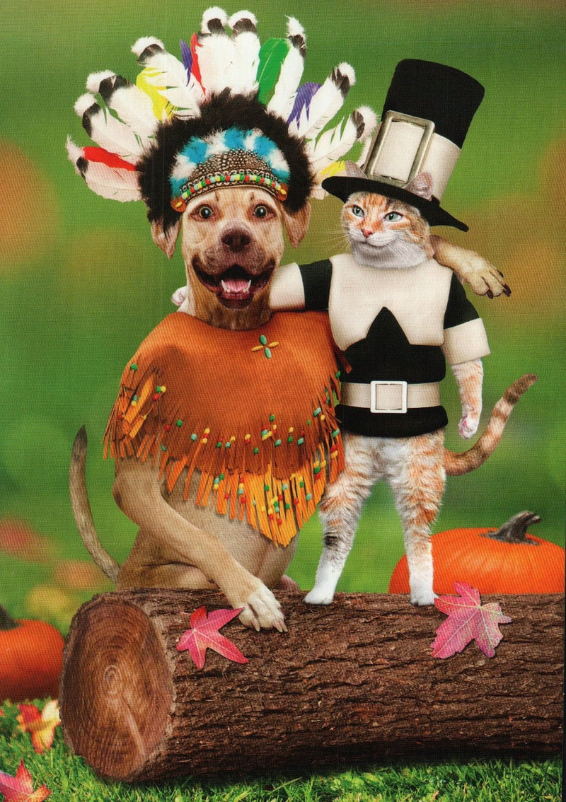 Animal Friends Card - Thanksgiving - Shelburne Country Store