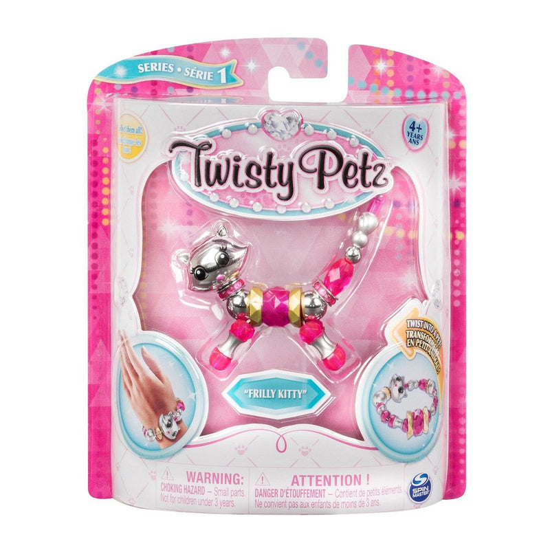 Twisty Petz - Frilly Kitty  - Make a Bracelet or Twist into a Pet - Shelburne Country Store