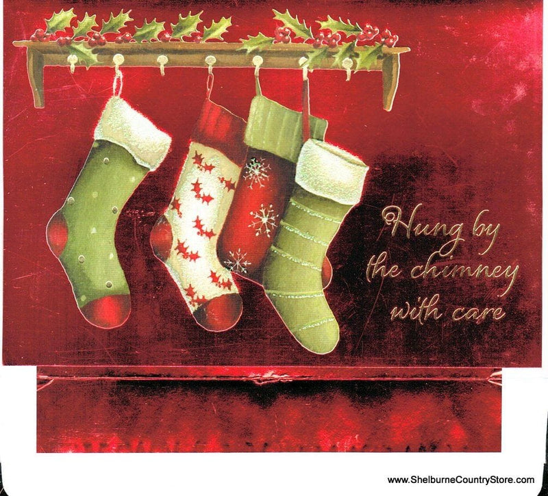 Luxury Greetings 18 Count - Stockings - Shelburne Country Store