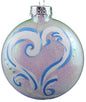 Hand Painted Glass All My Love Ornament - Shelburne Country Store