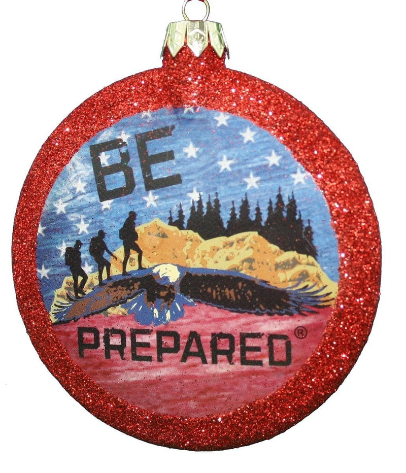 Boy Scout Round Disc Ornament - Wreath - Shelburne Country Store