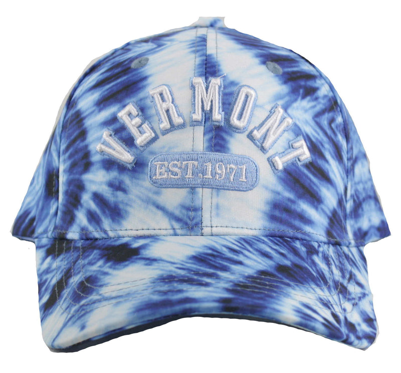 Vermont Tie Dye Hat - Blue - Shelburne Country Store