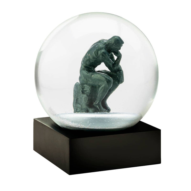 The Thinker Snow Globe - Shelburne Country Store