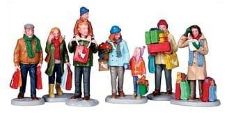 Holiday Shoppers - 6 Piece Set - Shelburne Country Store