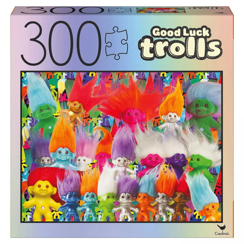 Pop Culture 300-Piece Jigsaw Puzzle - Good Luck Trolls - Shelburne Country Store