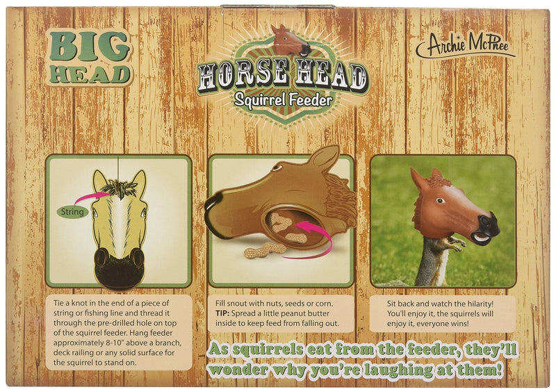 Horse Head Squirrel Feeder - Shelburne Country Store