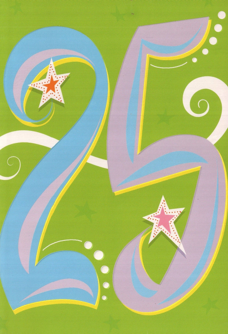 25th Birthday Card - Shelburne Country Store