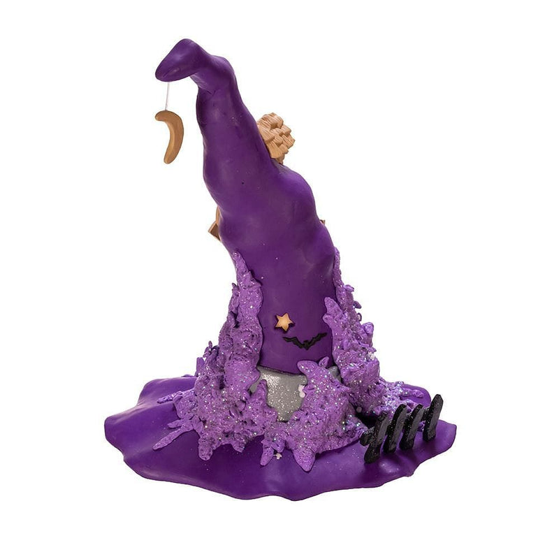 Purple LED Witch Hat Table Piece - Shelburne Country Store