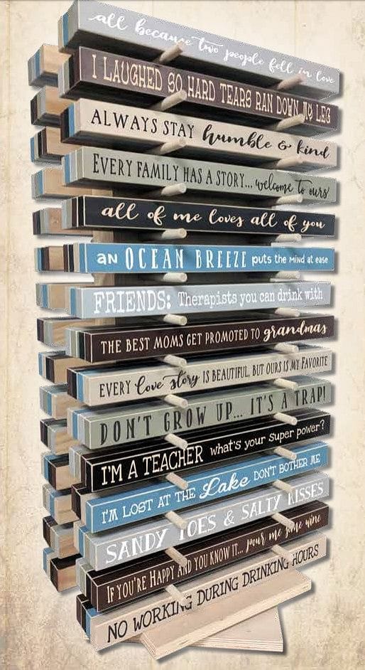 18 Inch Whimsical Wooden Sign - Memories made up North last a lifetime - - Shelburne Country Store