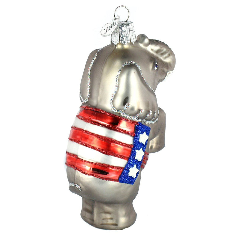 Republican Elephant Ornament - Shelburne Country Store