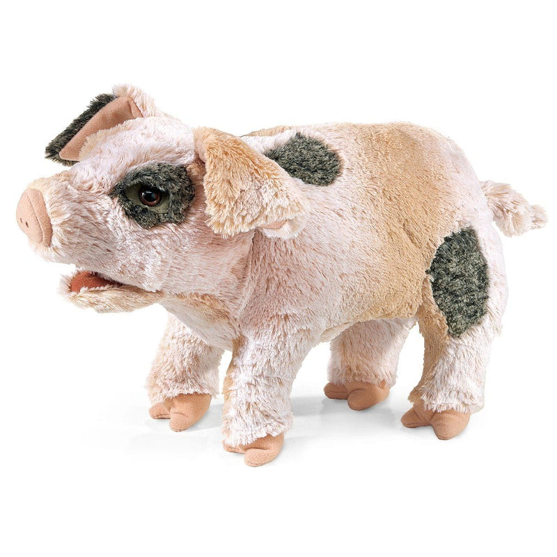 Folkmanis Grunting Pig Hand Puppet - Shelburne Country Store